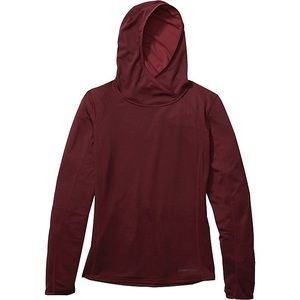 ExOfficio Women's Hyalite Hoody in Crimson / Red / Maroon, Medium, New, NWT
